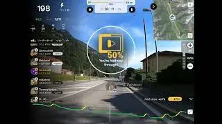 Kinomap Swiss🇨🇭 スイス国鉄 沿線走行 フィットネスバイクで世界旅行 NEXGIM_zepan