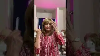 The JADE WIG by Rene of Paris in vanilla bean!👩&zwj;🦳 WATCH AS I CUT BANGS INTO THE JADE! 💇&zwj;♀️