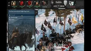 EPIC 8000+ TROOP BATTLE: Westeros Unites Against Night King's Horde! Bannerlord: Realm of Thrones