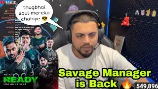 Savage Manager is Back 🔥 Sid on Team Soul performance 🤯 #s8ulsid #soul #esports