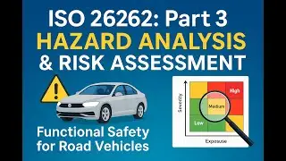 ISO 26262 Part 3 | HARA, Safety Goals & Functional Safety Concept
