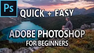 Adobe Photoshop Tutorial for Beginners in English [Subtitles] in 10 Minutes