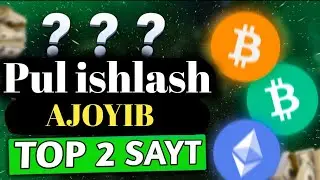 Sarmoyasiz Bitcoin ishlash uchun ishonchli 2 ta sayt