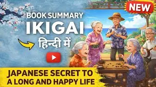 IKIGAI Explained in Hindi | Purpose of Life | Book Summary