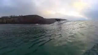 Evening Surf Session an Perranporth