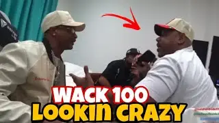 Wack 100 выглядит сумасшедшим после аварии перед Чарльстоном Уайтом