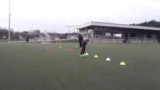 ALEXIS U8 FC GENAPPE SÉANCE DE DRIBBLES ET D'AGILITÉ A LA D.F.A