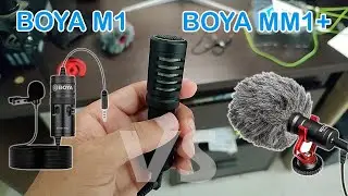 Micrófono Boya MM1+ vs Boya M1 ¿Cuál es mejor?