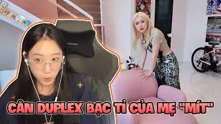 (Reaction) Qu&aacute; bất ngờ với căn DUPLEX bạc tỉ của b&agrave; gi&agrave; Misthy!!!