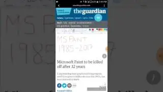 Microsoft shutting down MS PAINT