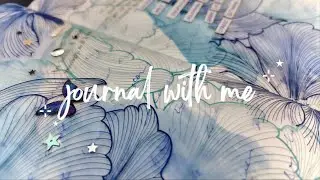 Journal With Me || Simple and easy || Blue Theme ♥︎