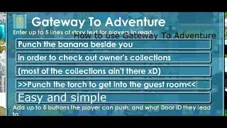 Growtopia - How to use Gateway To Adventure