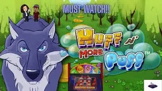 HUFF N MORE PUFF WAS ON FIRE! I TURNED $200 INTO $1500 #highlimit #huffnpuff #slot