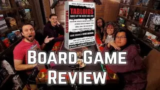 Board Game Review - Tabloids by Steve Jackson Games - First Play Thoughts