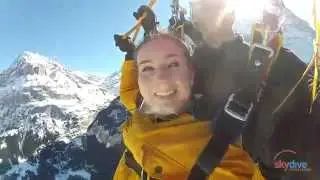 Eiger Jump Skydive Interlaken, Ren&eacute;e Picard 19.2.2015