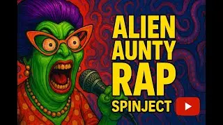 Alien Aunty (Official Music Video) | Spinject | Desi Sci-Fi Rap Madness