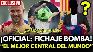 OFICIAL: EL BARÇA FICHA AL MEJOR CENTRAL DE EUROPA!