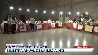 Melina Rabe - Muestra anual de la E.S.J.A. N&deg;2