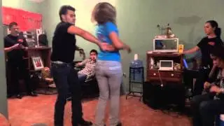 ELEAZAR SOTO Y KAREN de Monterrey bailando cumbia en Reynosa con Love To Dance