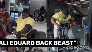 Pro Back Strength: Ali Eduard&rsquo;s Back Training Routine