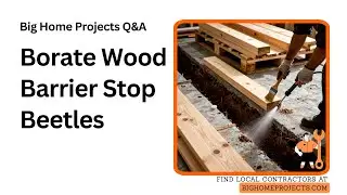 Borate Lumber Soil Barrier For Powderpost Beetles