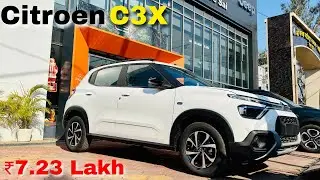 Citroen C3X at ₹7.23 Lakh Detailed Walkaround Review