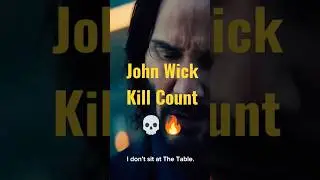 John Wick Kill Count - How Many Killers John Wick Kill In Movies #johnwick #johnwick4 #keanureeves