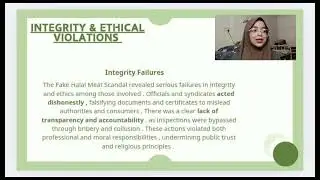 GROUP 11 ( CASE STUDY ) : FAKE HALAL MEAT SCANDAL MPU2232 INTEGRITY & ANTI-CORRUPTION
