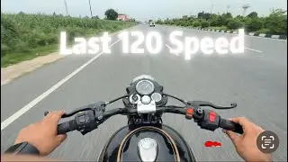 Bullet Standard Speed Test 4th Gear 120 Speed 😱 | Altamash Husainn | 