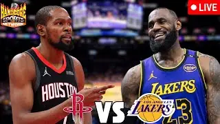 Houston Rockets vs. Los Angeles Lakers | LIVE Reactions | Play-By-Play | Watch Party
