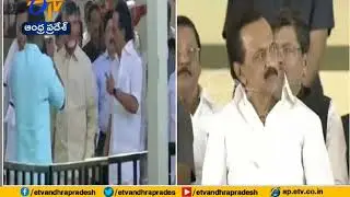 CM Chandrababu Attend Karunanidhi's statue unveiling event in Chennai