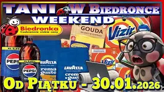 Biedronka &ndash; Nowa Gazetka | Piątek&ndash;Sobota 30&ndash;31.01.2026 | Weekendowe Promocje i Najlepsze Okazje
