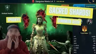 Sacred Shard Pull!!! | Sanguine Maria | Fusion | Free To Play | Raid: Shadow Legends
