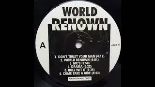 World Renown - Don't Trust Your Man (Def Mix)