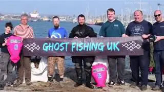 Ghost Net Recovery, Plymouth April 2018