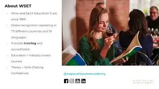 WSET Courses Introduction - WSET Tasting - Napa Valley Wine Academy