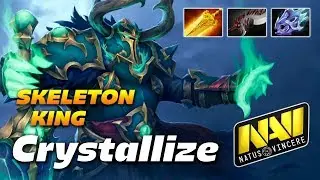 Crystallize Wraith King - SKELETON LORD - Dota 2 Pro Gameplay