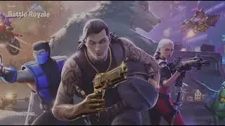Fortnite but random weapons with my friend