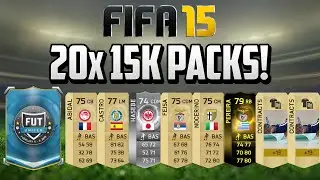Fifa 15 #FUTUNITED 15K Packs! 20 x 15K Pack Opening! Back to Back IFs!