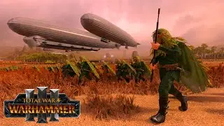 GERMAN IMPERIAL ARMY VS Greenskins - TW Millennium Mod | Total War WARHAMMER 3 | FIRESupport | 4K