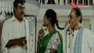 Telugu Comedy Scene Between Kota - Chidatala Apparao - NavvulaTV