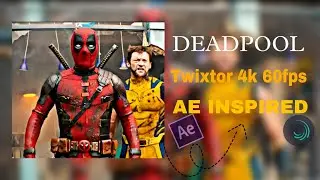 Smooth Twixtor Deadpool Edit | The Merc with a Mouth in Slow Mo