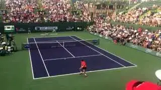 David Ferrer vs Dodig Highlighs + Practice IW2015 60fps