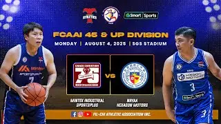 LIVE: Fil-Chi Athletic Association Inc.:  MINTEX INDUSTRIAL SPORTSPLUS vs NRYAA - HEXAGON MOTORS