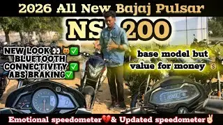 All New Bajaj Pulsar NS 200🔥Review in Tamil/base Model but Features loading❗️#ns200 #ns200bs6 #usf 