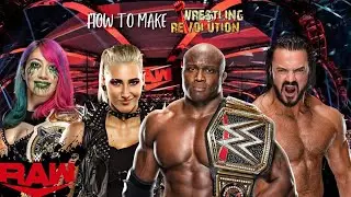WWE Raw Roster in Wrestling Revolution 2D: May 2021