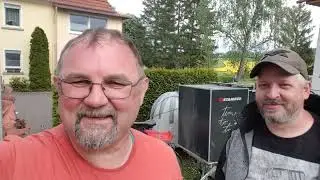 Teil 58 Rückreise Fahrrad Wohnwagen Treffen Kassel 2023  Tag 1+2