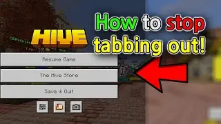 How to fix the tabbing out glitch in minecraft bedrock