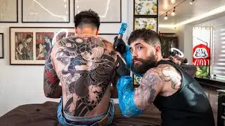 « Oniwakamaru » Tatouage Traditionnel dans tout le Dos - JDB # 43