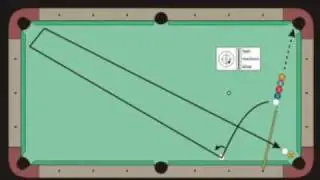 Mike Massey Draw with English off Frozen Balls for Three-Cushion Billiard